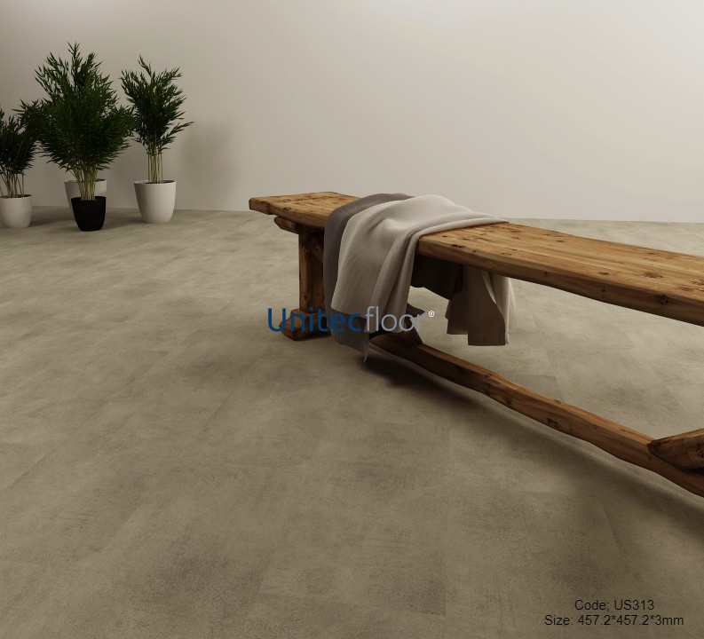 phối cảnh mã màu sàn nhựa Unitec US 313